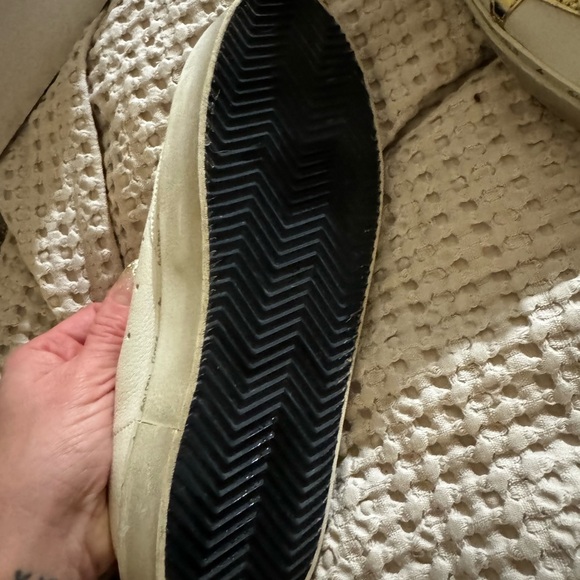 Golden goose hi star D2 white gold lilac worn once ! - Picture 12 of 12